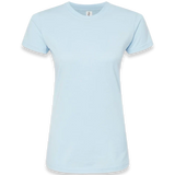 Tultex - Women's Fine Jersey Slim Fit T-Shirt - 213 - Baby Blue - Front view