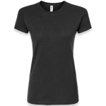 Tultex - Women's Fine Jersey Slim Fit T-Shirt - 213 - Coal - Front view