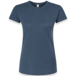 Tultex - Women's Fine Jersey Slim Fit T-Shirt - 213 - Indigo - Front view