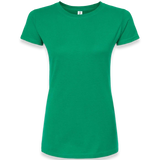 Tultex - Women's Fine Jersey Slim Fit T-Shirt - 213 - Kelly Green - Front view