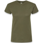 Tultex - Women's Fine Jersey Slim Fit T-Shirt - 213 - Military Green - Front view