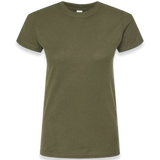 Tultex - Women's Fine Jersey Slim Fit T-Shirt - 213 - Military Green - Front view