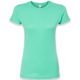 Tultex - Women's Fine Jersey Slim Fit T-Shirt - 213 - Mint - Front view