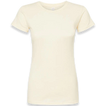 Tultex - Women's Fine Jersey Slim Fit T-Shirt - 213 - Natural - Front view