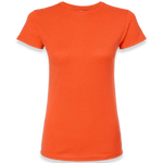 Tultex - Women's Fine Jersey Slim Fit T-Shirt - 213 - Orange - Front view