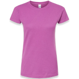 Tultex - Women's Fine Jersey Slim Fit T-Shirt - 213 - Orchid - Front view