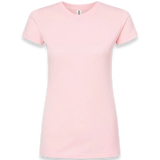 Tultex - Women's Fine Jersey Slim Fit T-Shirt - 213 - Pink - Front view