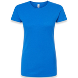 Tultex - Women's Fine Jersey Slim Fit T-Shirt - 213 - Royal - Front view