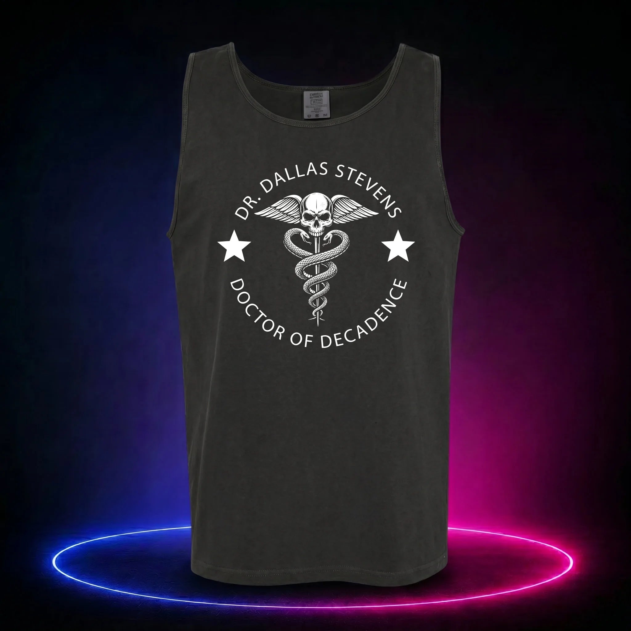 Doctor of Decadence Emblem - Premium Tank Top