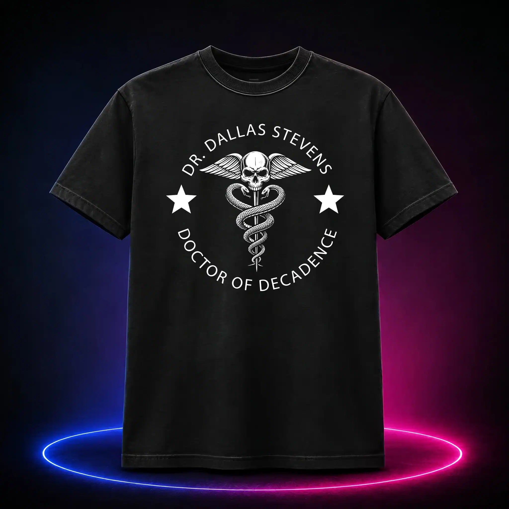 Doctor of Decadence Emblem - Premium T-Shirt