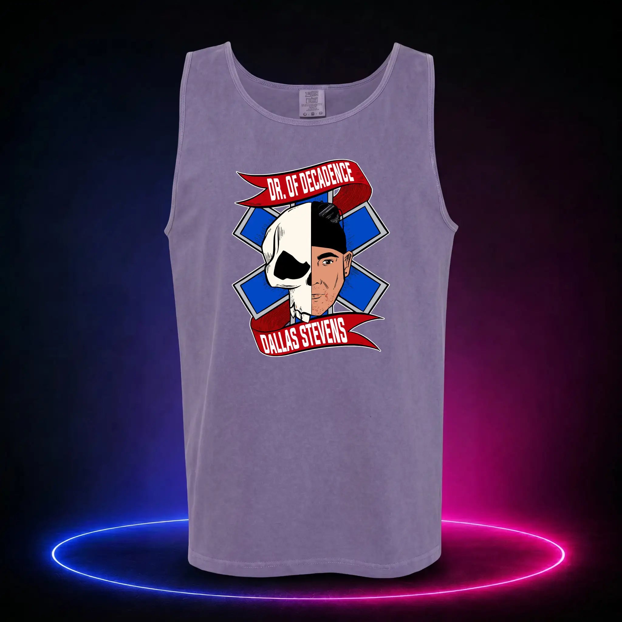 Doctor of Decadence: Dr. Dallas - Premium Tank Top