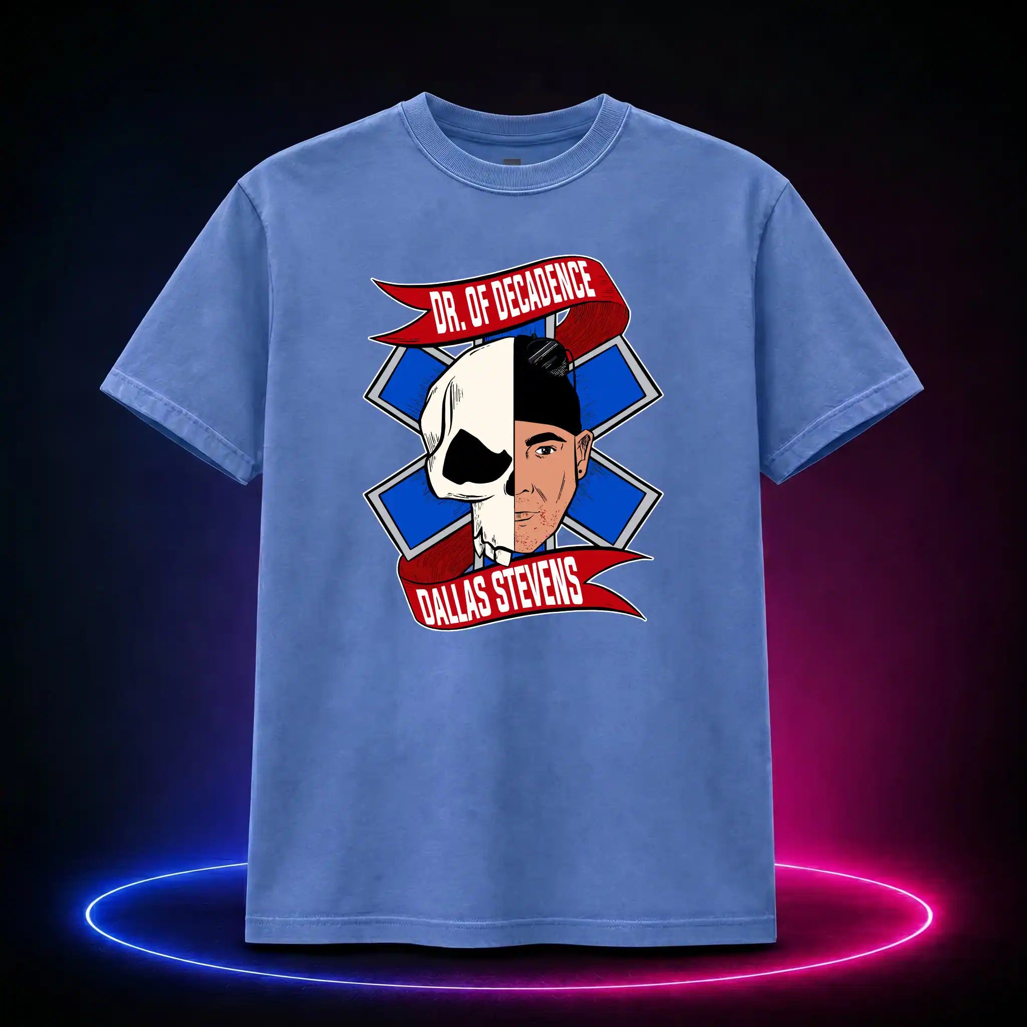 Doctor of Decadence: Dr. Dallas - Premium T-Shirt