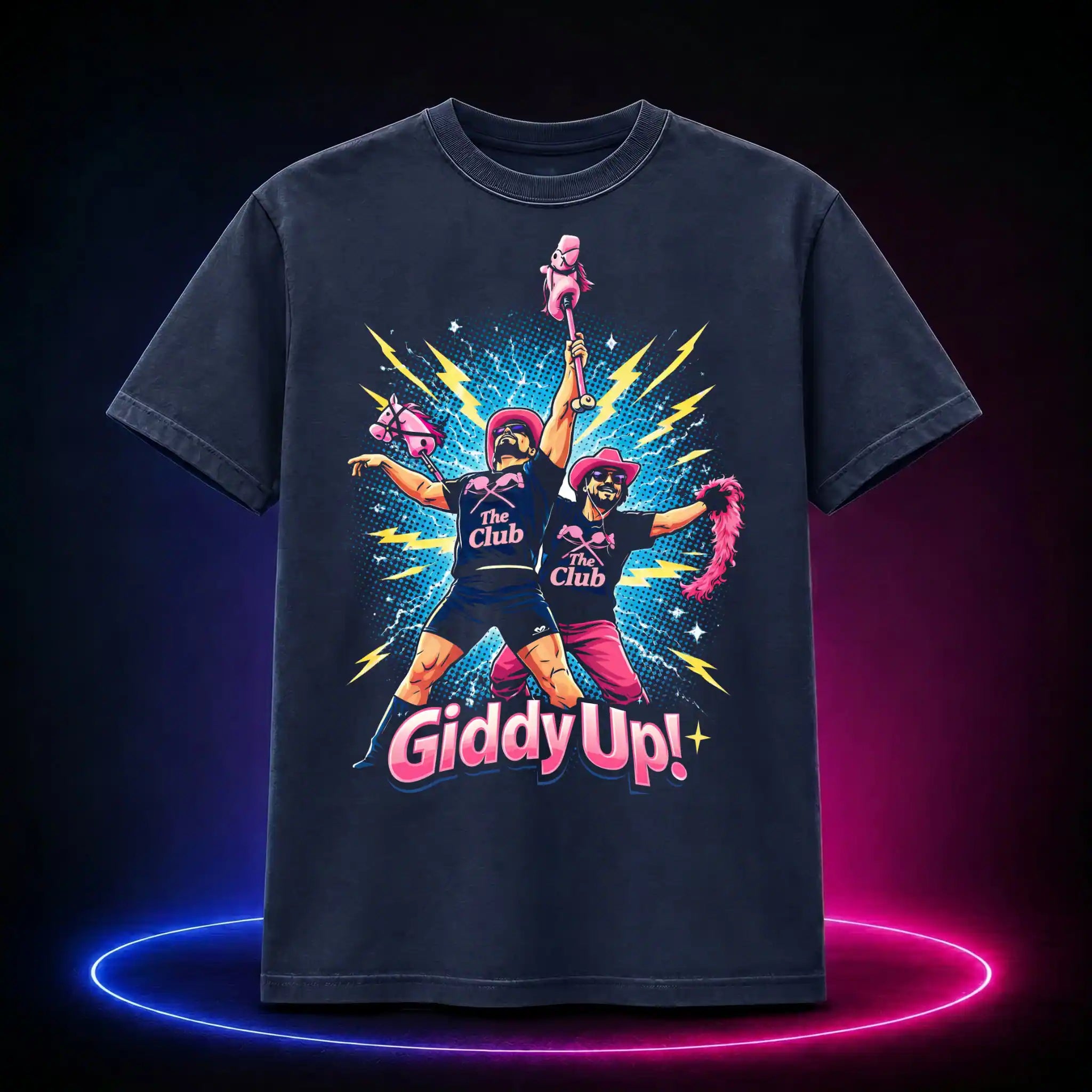 Giddy Up: The Pony Club - Premium T-Shirt
