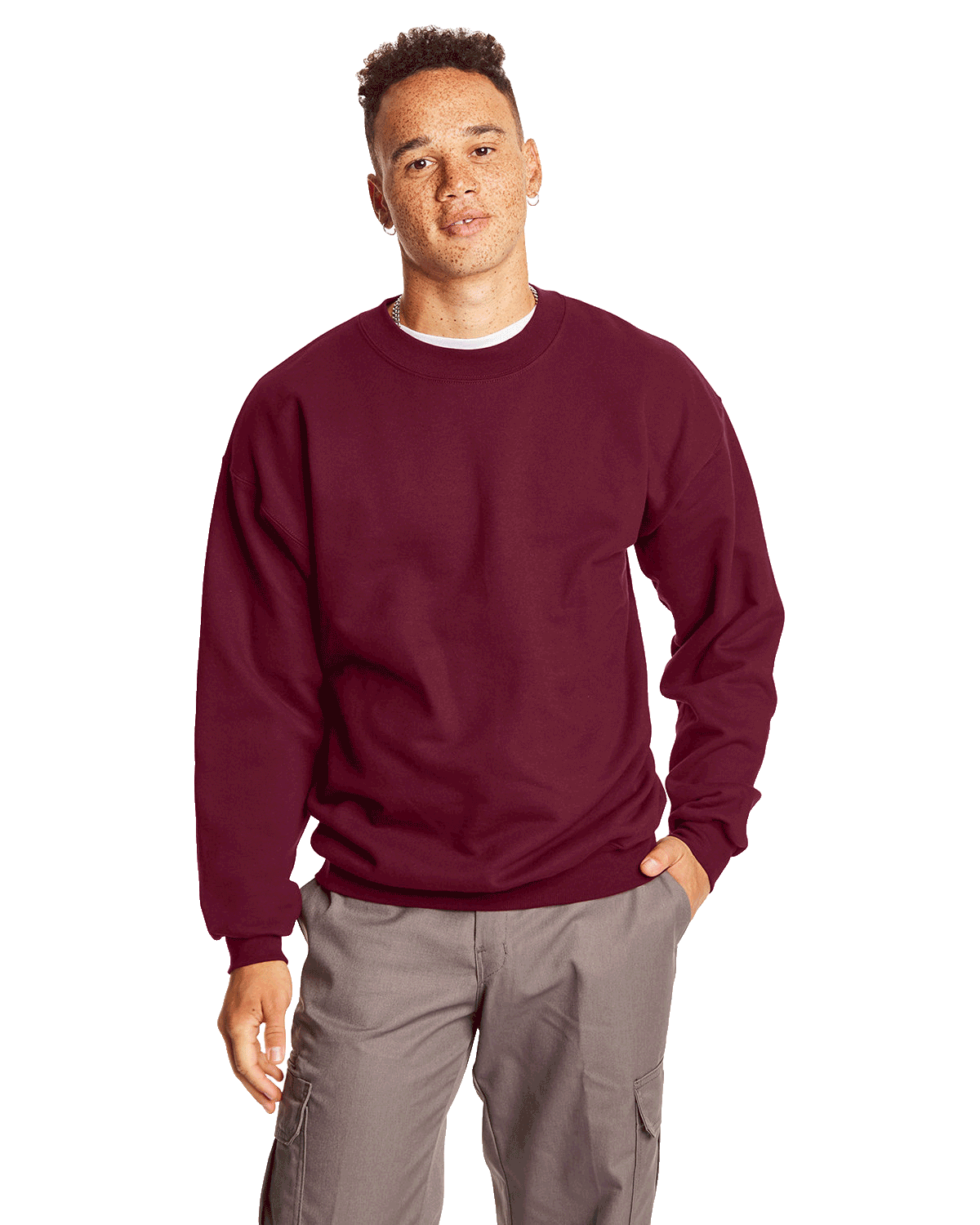 Hanes - Ultimate Cotton® Crewneck Sweatshirt - F260 – Print-MO