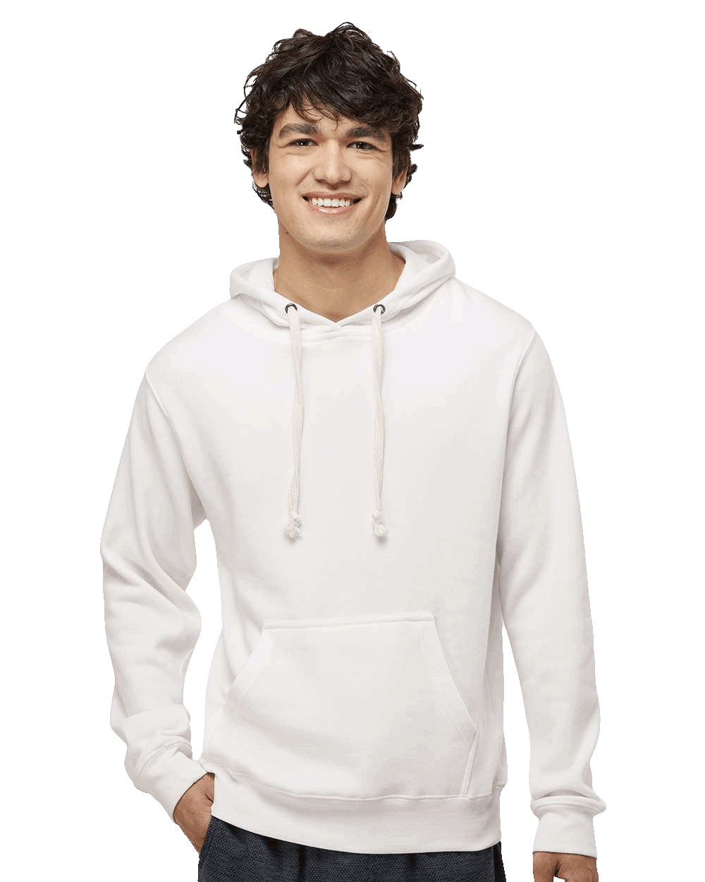 J. America - Triblend Fleece Hooded Sweatshirt- Classic Colors - 8871