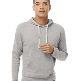 J. America - Triblend Fleece Hooded Sweatshirt- Classic Colors - 8871