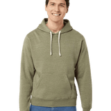 J. America - Triblend Fleece Hooded Sweatshirt- Classic Colors - 8871