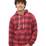 J. America - Triblend Fleece Hooded Sweatshirt- Crazy Colors - 8871