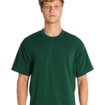 Lane Seven - Unisex Urban Heavyweight Tee - LS16005 in Forest Green — model front view