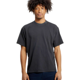 Lane Seven - Unisex Urban Heavyweight Tee - LS16005 in Pigment Black — model front view