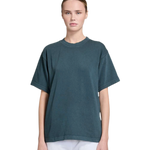 Lane Seven - Unisex Urban Heavyweight Tee - LS16005 in Pigment Midnight Navy — model front view