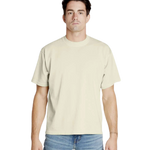 Lane Seven - Unisex Urban Heavyweight Tee - LS16005 in Pigment Pistachio — model front view