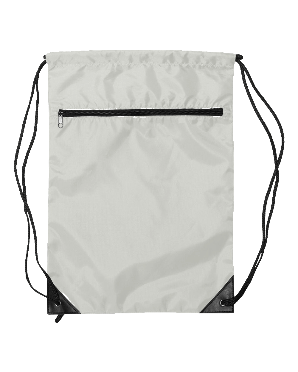 Liberty Bags - Zippered Drawstring Backpack - 8888