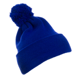 Yupoong Cuffed Knit Beanie with Pom Pom Hat