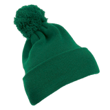 Yupoong Cuffed Knit Beanie with Pom Pom Hat