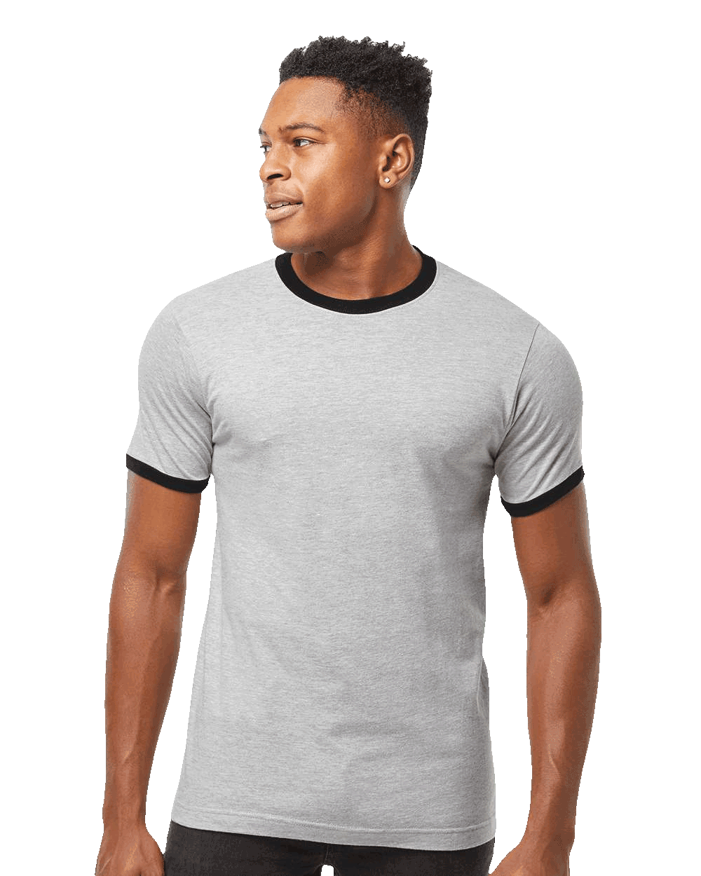 Tultex - Fine Jersey Ringer T-Shirt - 246