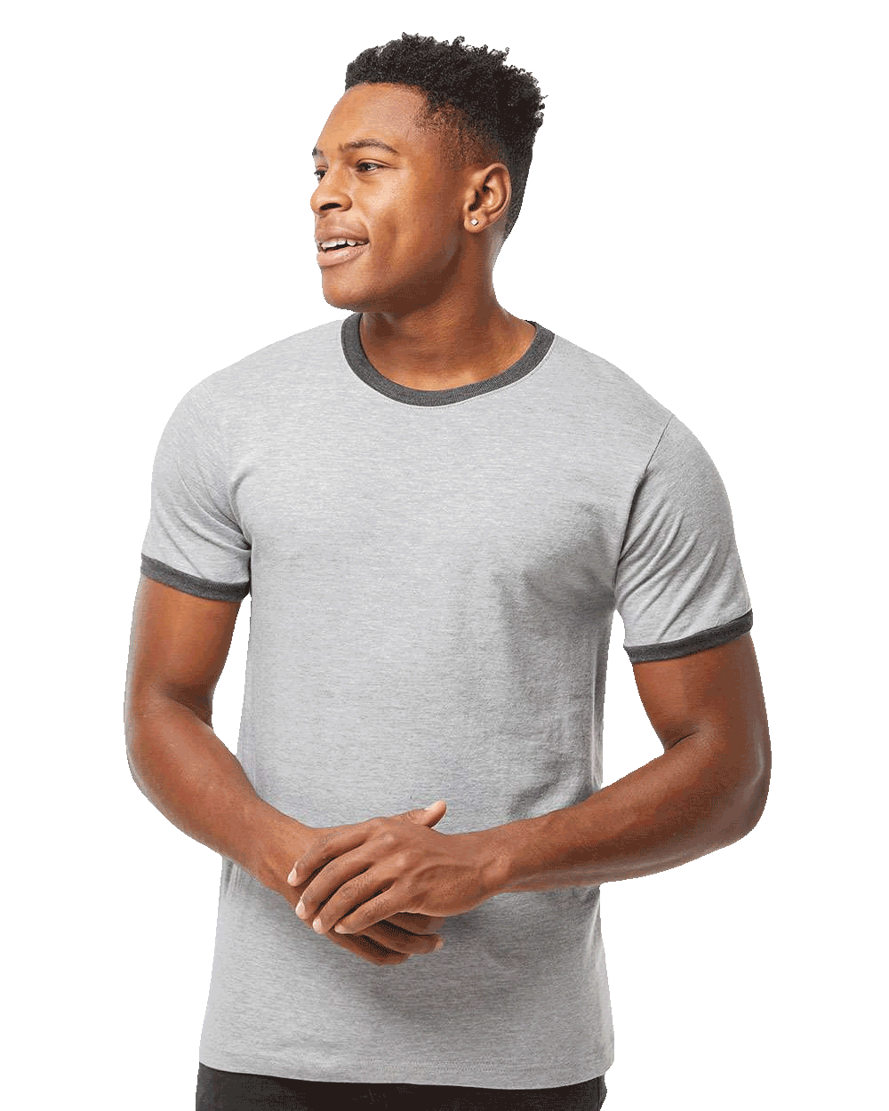 Tultex - Fine Jersey Ringer T-Shirt - 246