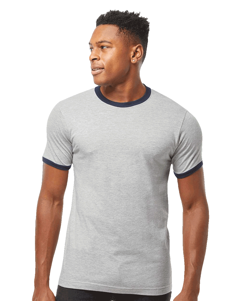 Tultex - Fine Jersey Ringer T-Shirt - 246