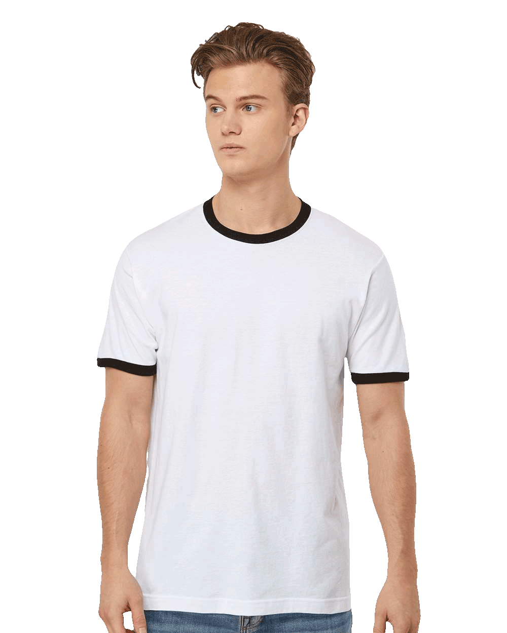 Tultex - Fine Jersey Ringer T-Shirt - 246