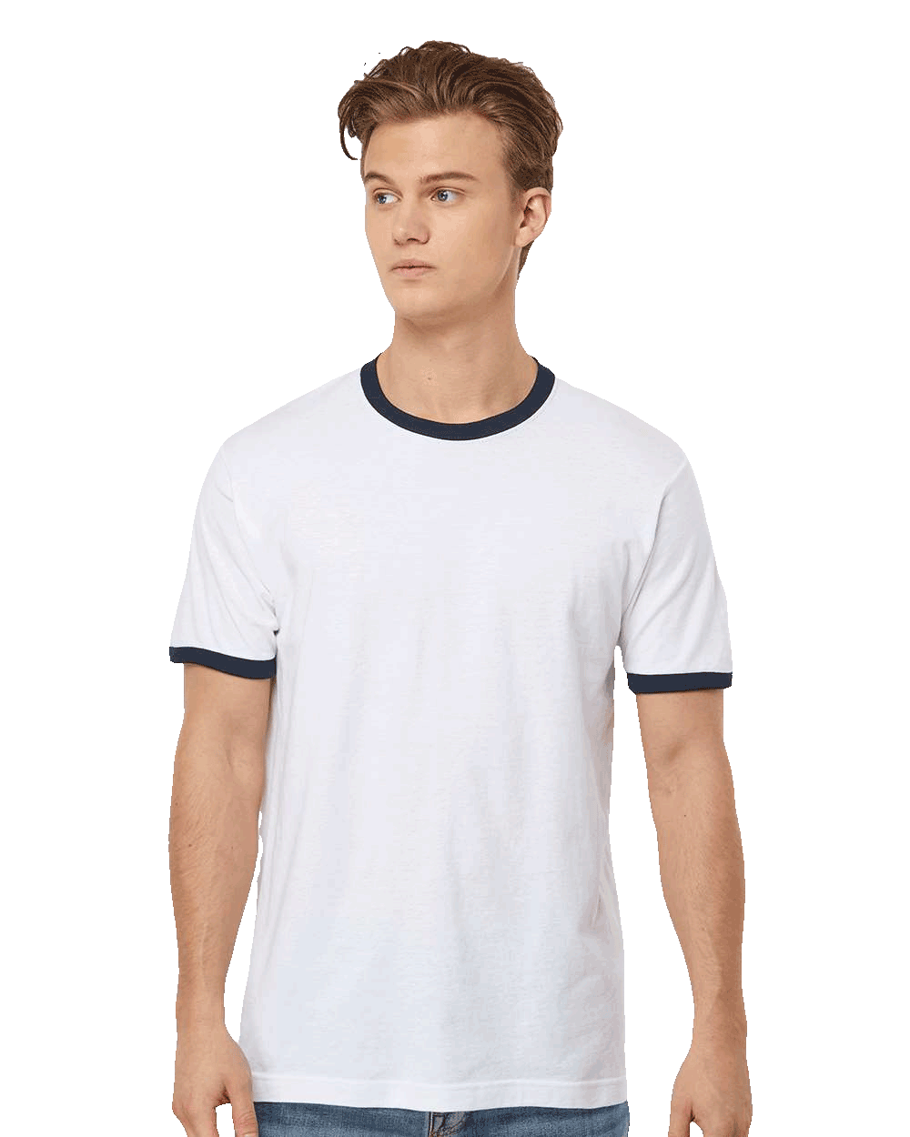 Tultex - Fine Jersey Ringer T-Shirt - 246