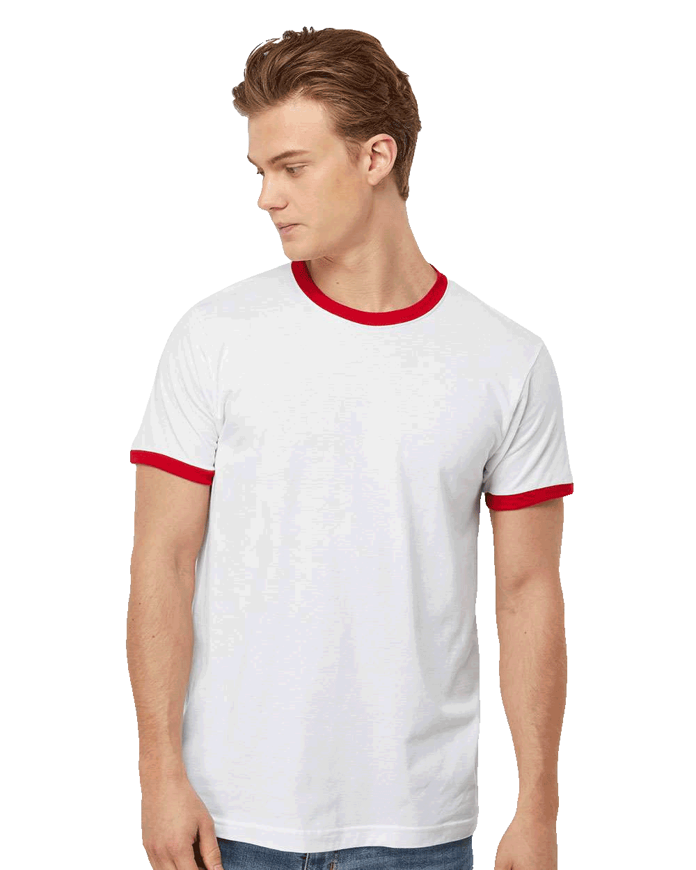 Tultex - Fine Jersey Ringer T-Shirt - 246