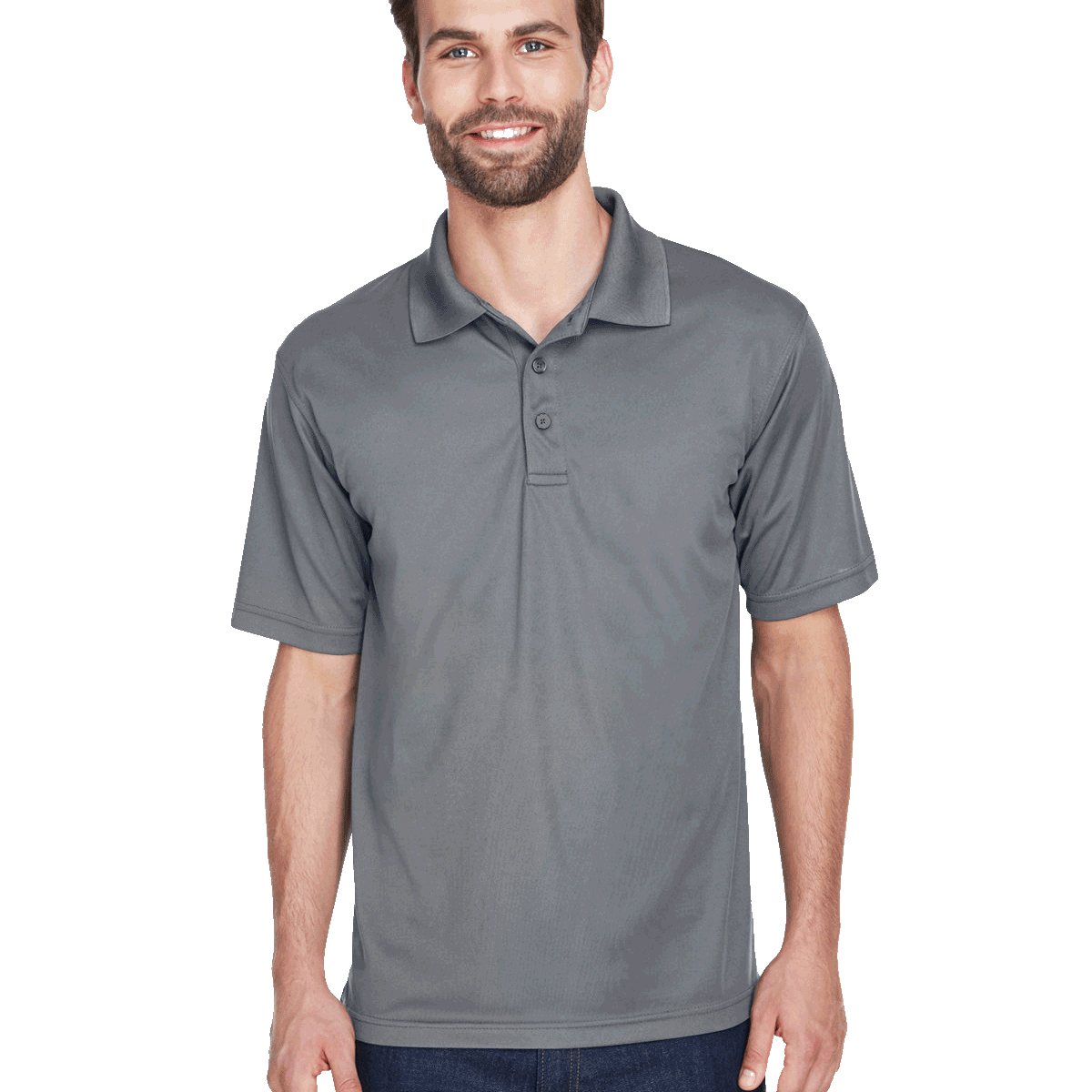 UltraClub Men's Cool & Dry Mesh Piqué Polo