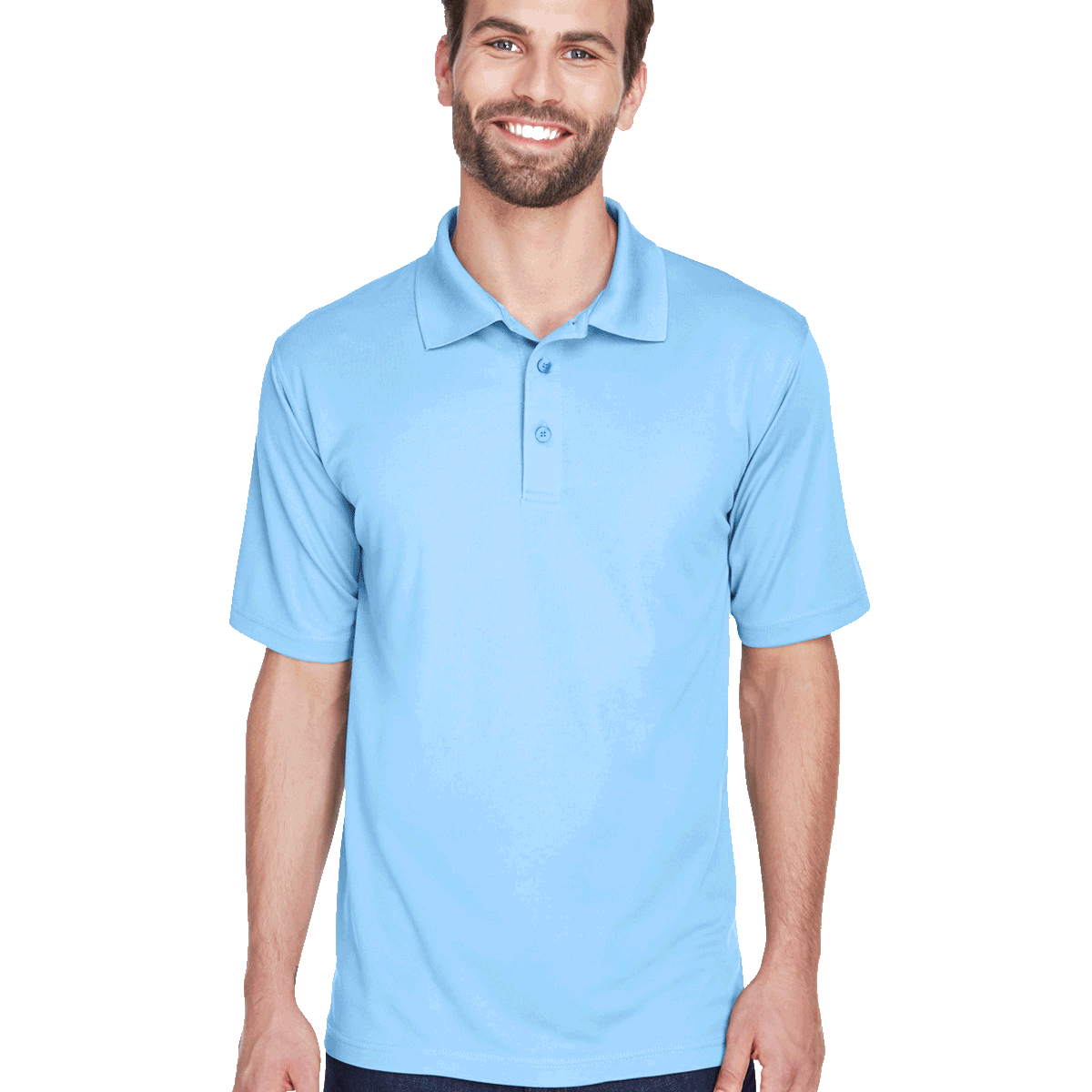 UltraClub Men's Cool & Dry Mesh Piqué Polo