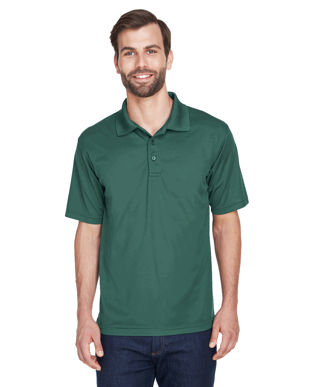 UltraClub Men's Cool & Dry Mesh Piqué Polo