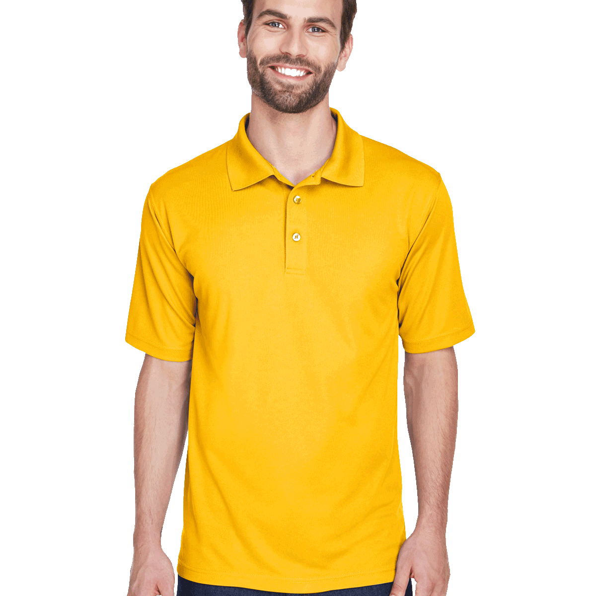 UltraClub Men's Cool & Dry Mesh Piqué Polo