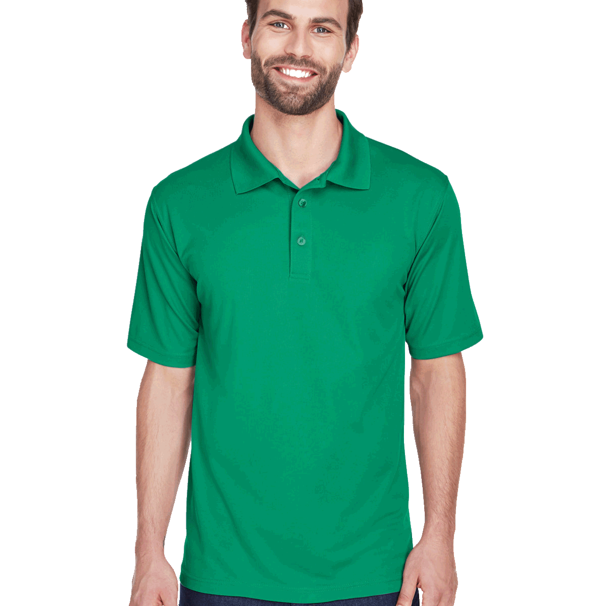 UltraClub Men's Cool & Dry Mesh Piqué Polo