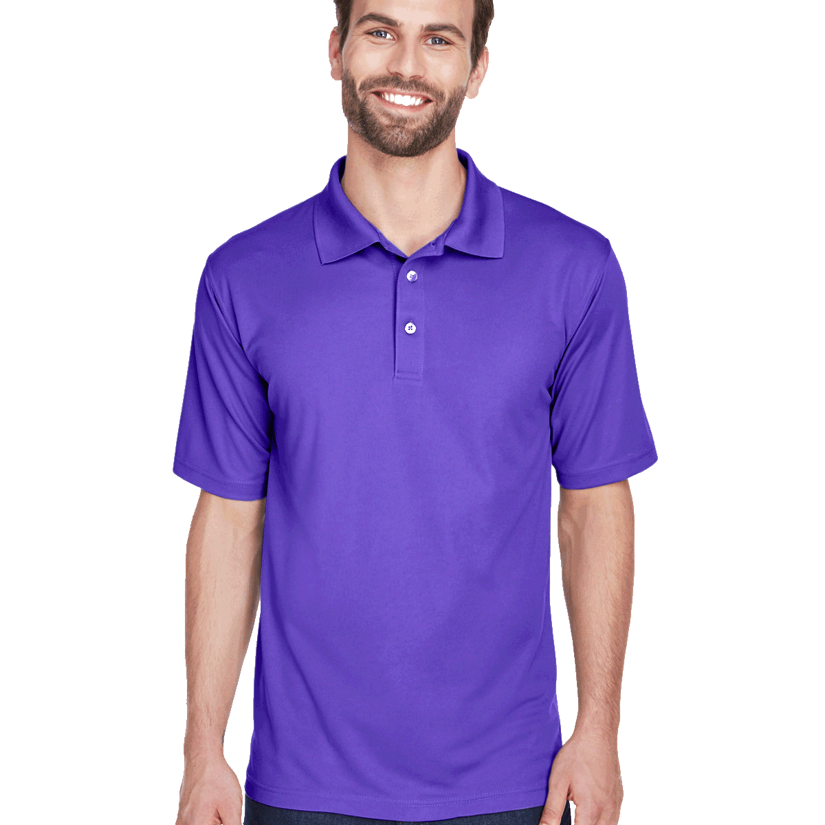 UltraClub Men's Cool & Dry Mesh Piqué Polo