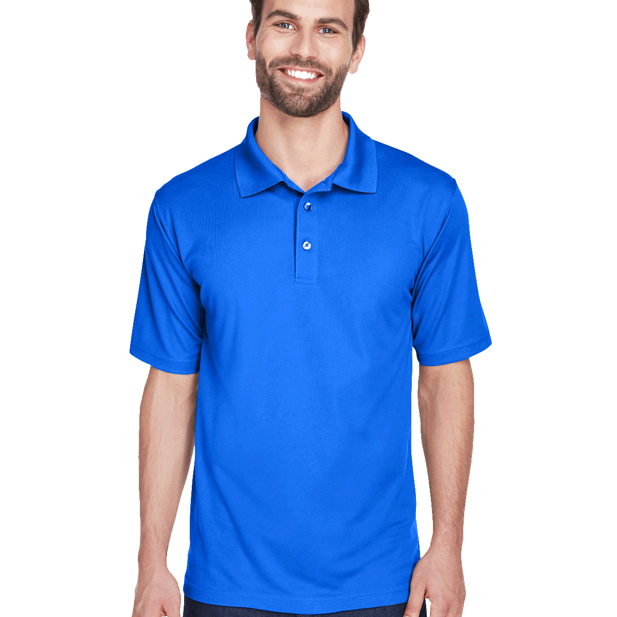 UltraClub Men's Cool & Dry Mesh Piqué Polo