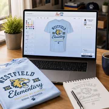 Custom Fundraiser Shirts mockup preview